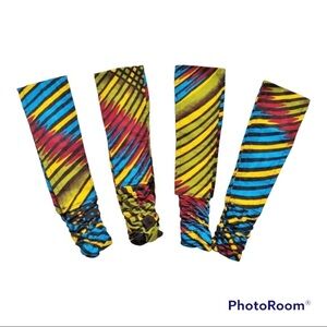 Headband African Fabric Cotton Ethnic Thick Elastic Back Stretch Handcrafted